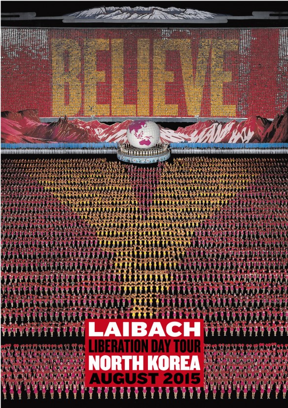 Laibach North Korea - poster